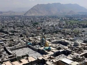 منظرۀ شهرری در یک عکس هوایی؛ 70 سال قبل